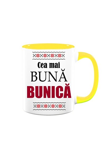OEM Cană personalizată pentru bunică cu mesajul: „Cea mai bună bunică”, motiv...