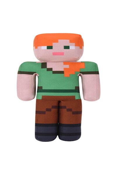 MINECRAFT Collectible Plush Alex 30 cm, Multicolor