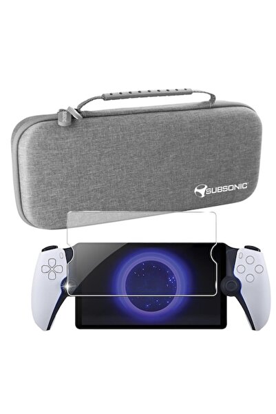 Subsonic Carcasă pentru PlayStation Portal, sticlă securizată 9H, material EV...