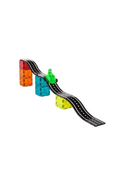 Magna Tiles Magnetic Construction Set, MAGNA-TILES Downhill Duo, 40 pieces
