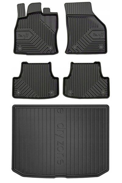 Other SET 77 Covorașe și preșuri din cauciuc AUDI A3 8V Hatchback 2012-2019 dkz