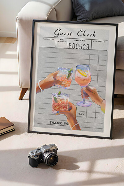 Basquiart Σειρά Lucky You, Αφίσα με μαύρο πλαίσιο, Διακοσμητικός πίνακας τοίχ...