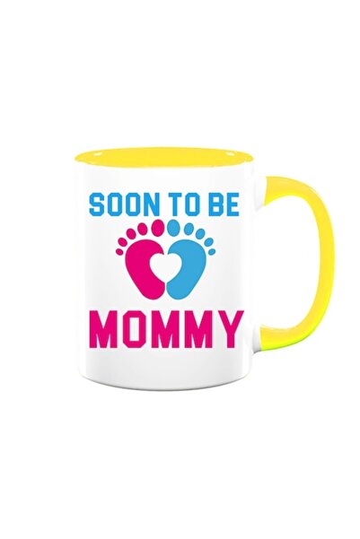 OEM Cană personalizată pentru viitoarea mămică cu mesajul „În curând mămică”,...
