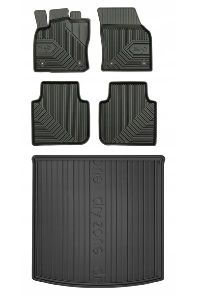 Other SET 77 Covorașe și preș Skoda Kodiaq 1 2016-2024 7 locuri cu spate