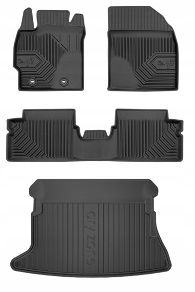 Other SET 77 Covorașe și preșuri Toyota Auris 1 Hatchback 2006-2012