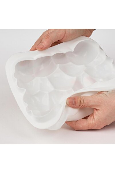 Onuvio Φόρμα σιλικόνης για κέικ/ψήσιμο τροφίμων, αντικολλητική, επαναχρησιμοποιήσιμη, ανθεκτική έως 250°C – Cloud