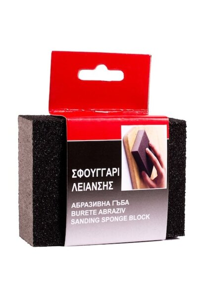 ANTBRO Burete abraziv Antbro, potrivit pentru suprafețe metalice și din plastic, 10 cm