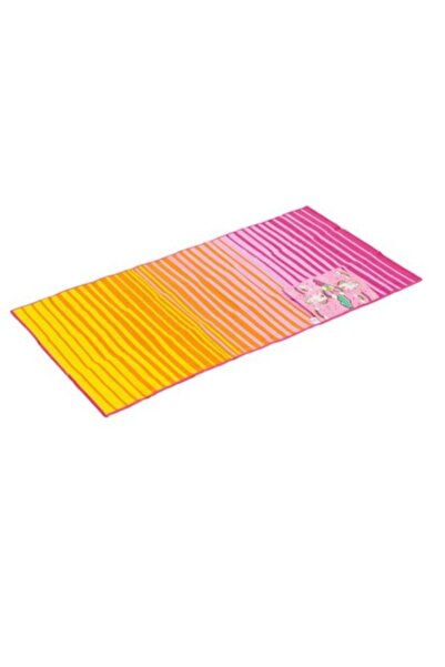 Diakakic Beach Mat For Kids, Pink/Yellow, 150 x 75 cm