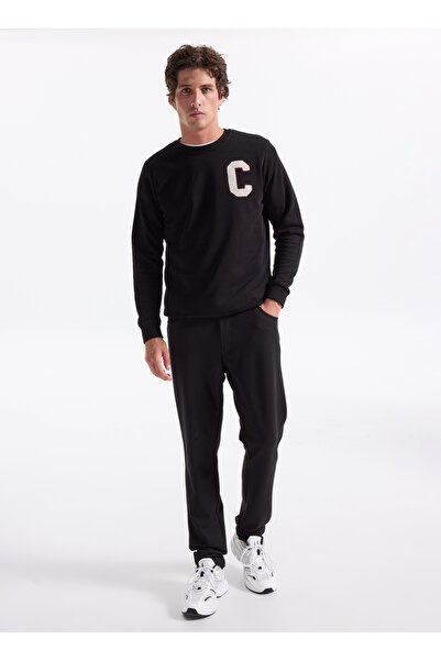 GMG FIRENZE Ανδρικό παντελόνι κανονικής μέσης κανονικής πόδιας κανονικό μαύρο...