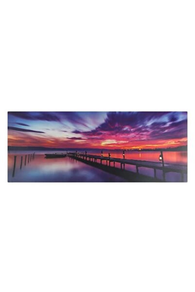 OEM Pictură pe pânză cu lumini ambientale LED 100 x 40 cm