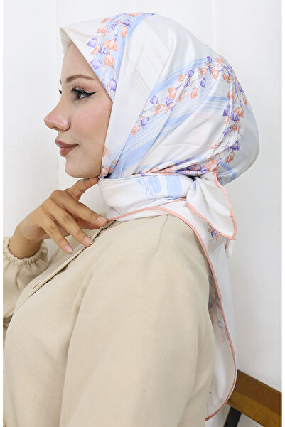 sefamerve وشاح رايون رقمي 70310-08 سلمون