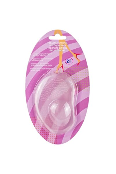 offlimits Set 2 branțuri transparente din gel, concepute pentru tocuri înalte, DecorCasa