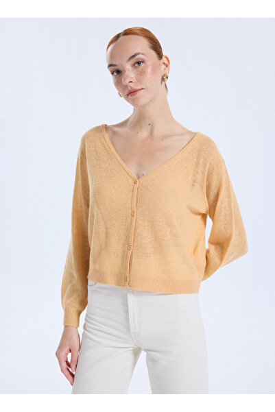 American Vintage Pudra Kadın Hırka DUM19AH25DESERT