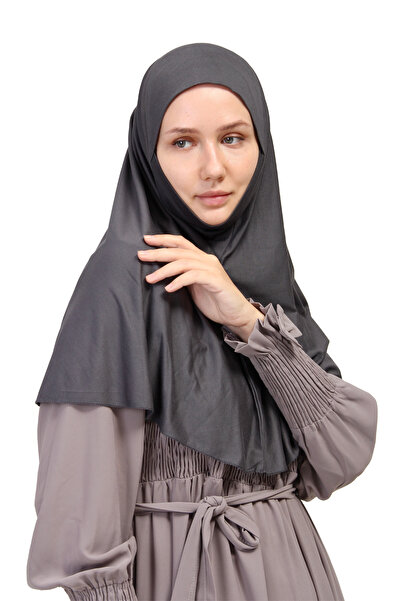 TRModam Pratik Eşarp Peçeli-Peçesiz Hazır Türban – Sufle Model, Kaymaz ve Ter...