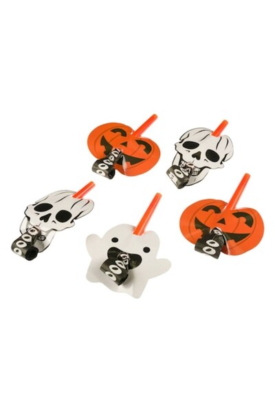 offlimits Set 5 fluiere de petrecere Halloween, DecorCasa