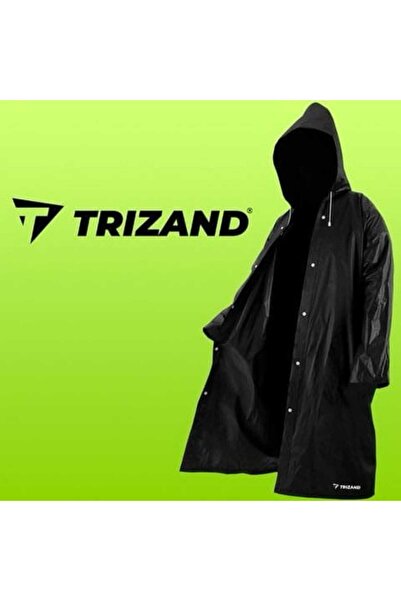 Selgot Raincoat, Universal, Snap and Cord Closure, Black, Lightweight, Waterproof, Trizand, 145x70cm