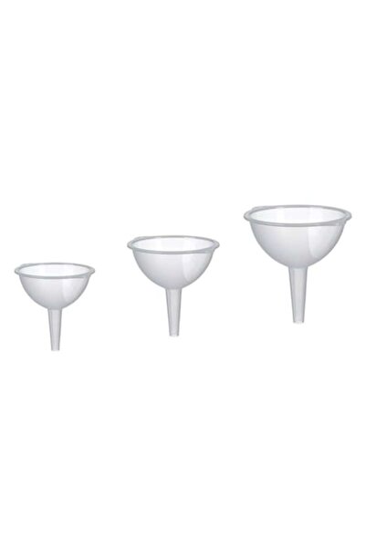 ANTBRO Set 3 Plastic Funnels Antbro®, with 14cm, 12cm, and 10cm Diameter
