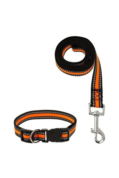 ANTBRO Set zgarda si lesa pentru caini cu lesa de 120x2cm si zgarda Ø36-60cm,...