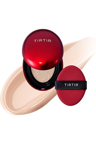 TIRTIR Mask Fit Red Cushion Foundation | Long-Lasting, Lightweight, Buildable Coverage, Semi-Matte F