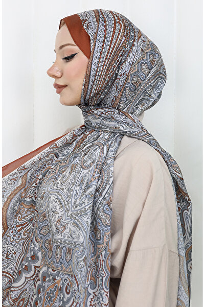 sefamerve Εθνοτικό σχέδιο Janjan Shawl 70304-11 Χρώμα κανέλας