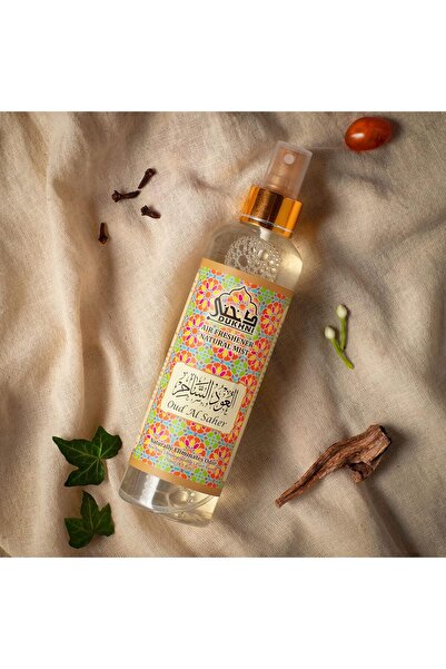 dukhni عود الساهر عطر الفراش | بخاخ خالٍ من الكحول ٢٥٠ مل | رذاذ عربي طبيعي