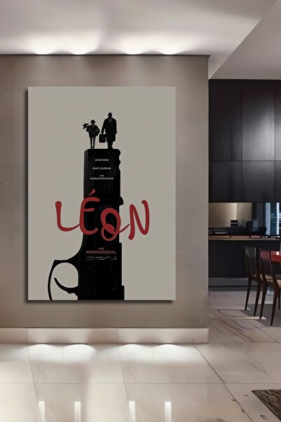 Teona Ahşap Tablou decorativ din lemn rectangular Léon The Professional