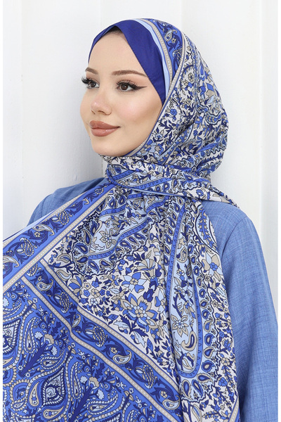 sefamerve شال ناعم بنقوش عرقية 70312-08 بارليمانت