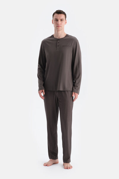 Eros Фумé Патлі Детальний Футболка Штани Комплект