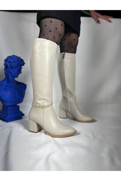 BESKAR KB 505 Kuback Beige καθημερινές γυναικείες μπότες