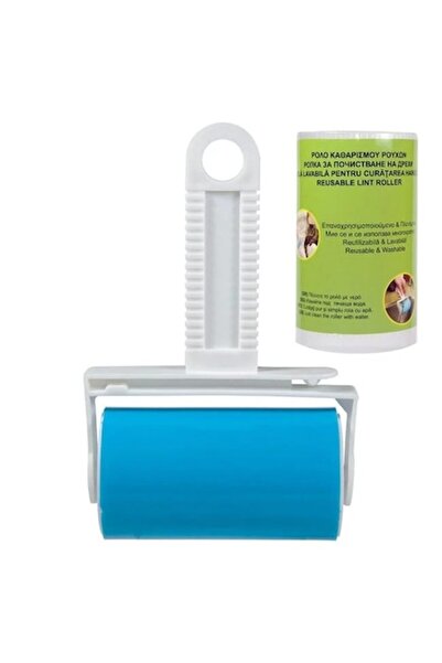 ANTBRO Rolă de scame reutilizabilă pentru curățarea hainelor și a suprafețelo...