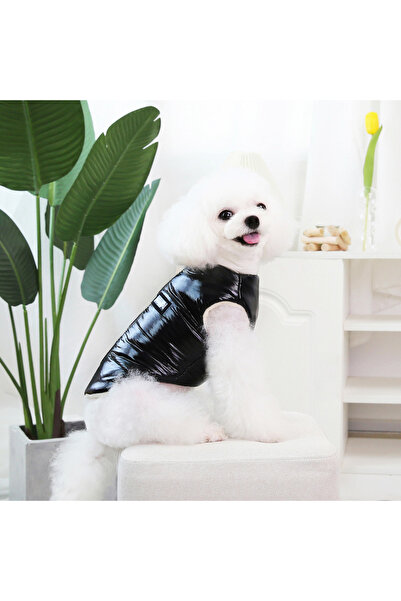 OEM Vesta flausata de iarna cu fermoar, pentru animale de companie mici si mijlocii, DOG-29