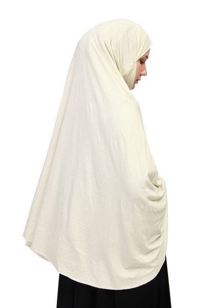 TRModam Pratik Eşarp Peçeli–Peçesiz Hazır Türban | Sufle Model 5XL Standart Beden | Kaymaz, Tok Duruşlu