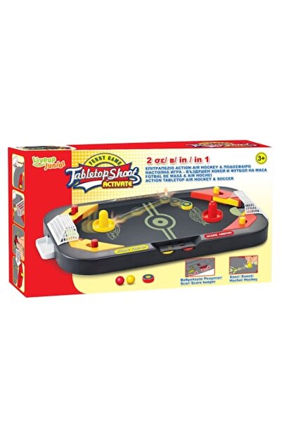 IMK 2-in-1 Table Football & Air Hockey Game TabletopShoot