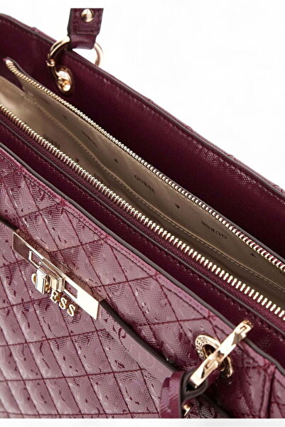 Guess Idra Burgundy Women's Shoulder Bag Hwgg8157250