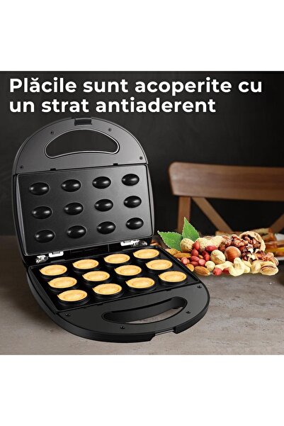 Bukate Electric Mini Nut-Shaped Cake Baking Machine, Non-Stick, 12 Molds Bucate®