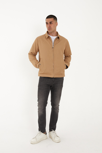 AJ 81 Basic Çift Cepli Gabardin Mevsimlik Mont