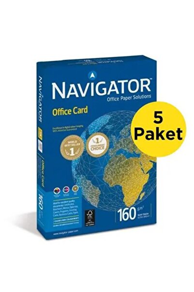 NAVİGATÖR A4 Gramajlı Fotokopi Kağıdı 160 gr 250 x 5 Paket