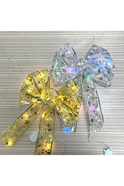 Flippy Gold Christmas LED Ribbon, 4 m, 40 LEDs, Battery-powered, Cool White