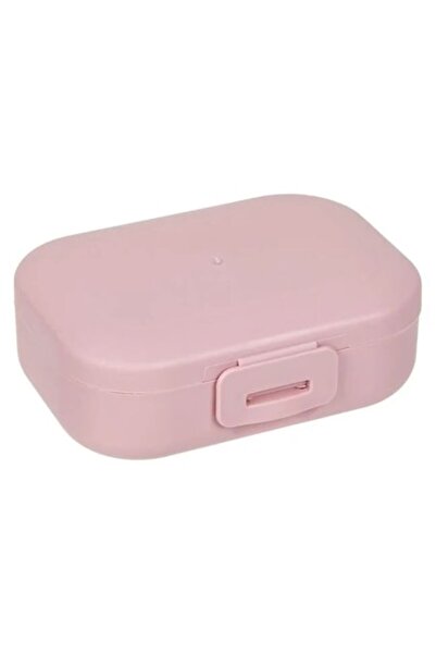ANTBRO Travel Soap Holder, Plastic, Powder Pink