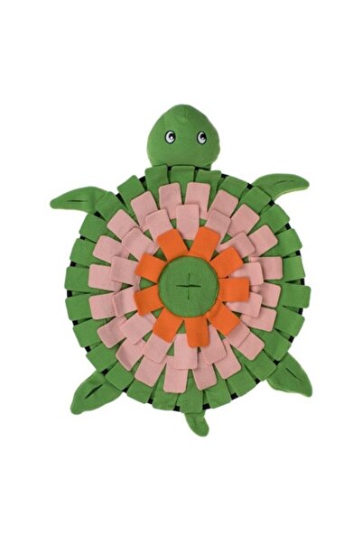 ANTBRO Educational toy for dogs Antbro® turtle-shaped rug made of polyester, 53x63 cm
