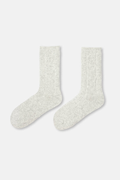 Eros Дамски удобни плетени чорапи с мотиви