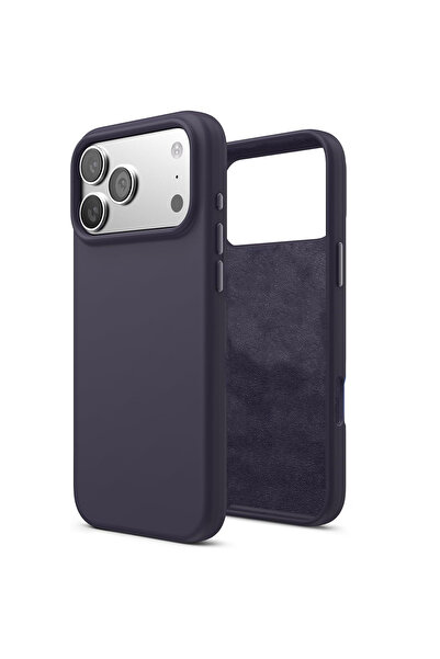 Merwish Apple Iphone 17 Pro Uyumlu Içi Kadife Lansman Silikon Kılıf Kapak Der...