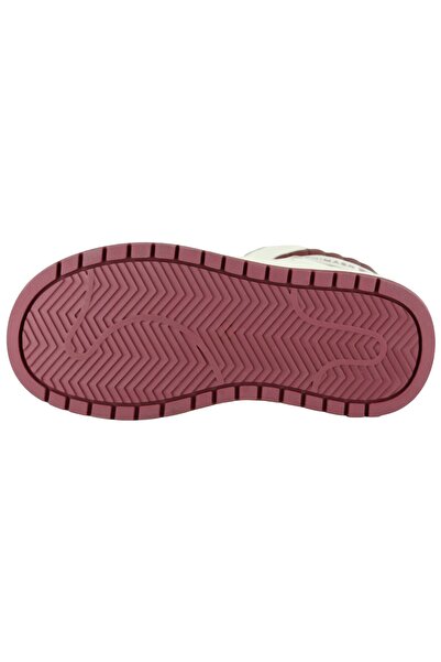 Erkan Saçmacı Μπεζ μπορντό βέγκαν μπότες με κορδόνια με γούνινη επένδυση με στρογγυλή μύτη