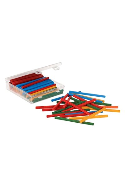 OEM Bețe de numărat colorate pentru școală, din bambus, 7,5 cm - 100 buc.