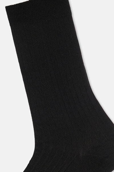 Eros Men's Wool Blend Thin Rib Socks