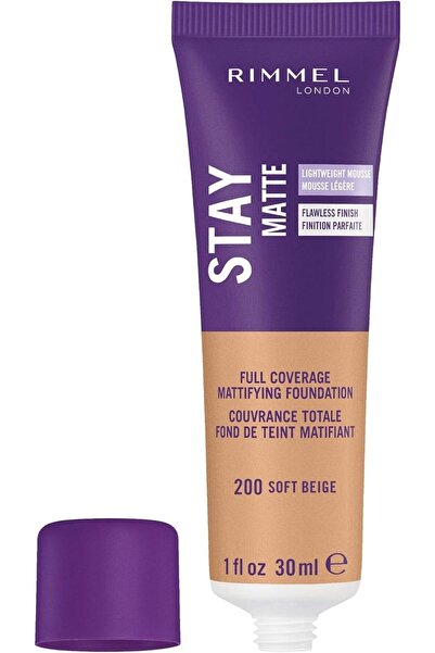 Rimmel Stay Matte Foundation - Soft Beige - 30 ml