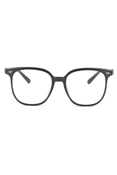 Angel Eyes Black Square Framed Blue Light Protection Unisex Computer Glasses