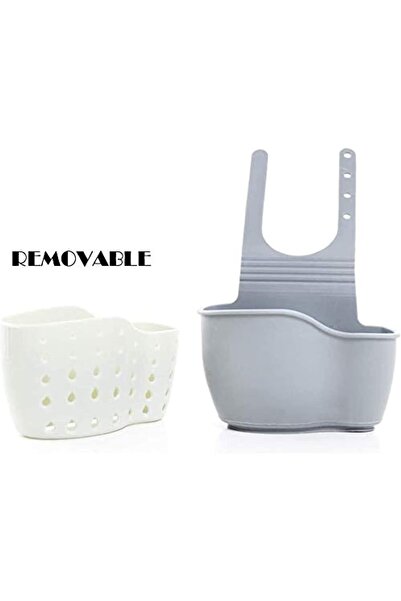 Hope Sink Caddy Sponge Holder, Kitchen Sink Storage Basket Organizer for Sponges Soaps and Clea