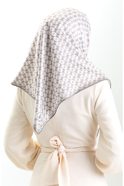 sefamerve Digital Rayon Scarf 70307-12 Mink