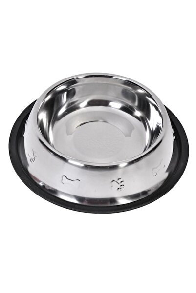 offlimits Bol metalic mare pentru hrană animale, DecorCasa, 950 ml